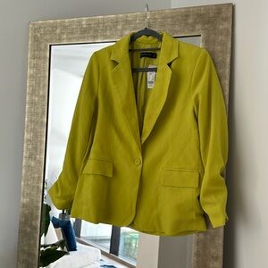 NYC size small chartreuse Blazer